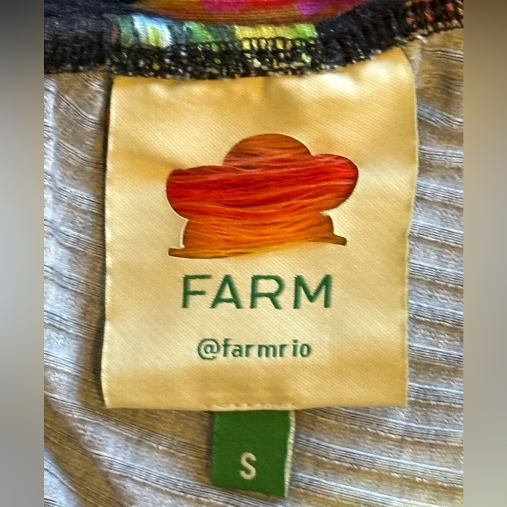 FARM Rio one shoulder Cashew body suit - Picture 6 of 9
